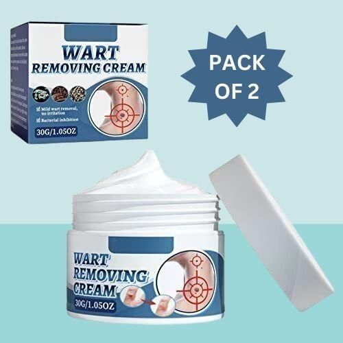 Skin Wart Remover Cream Quick Face Tags Wart Removal (Pack of 2)