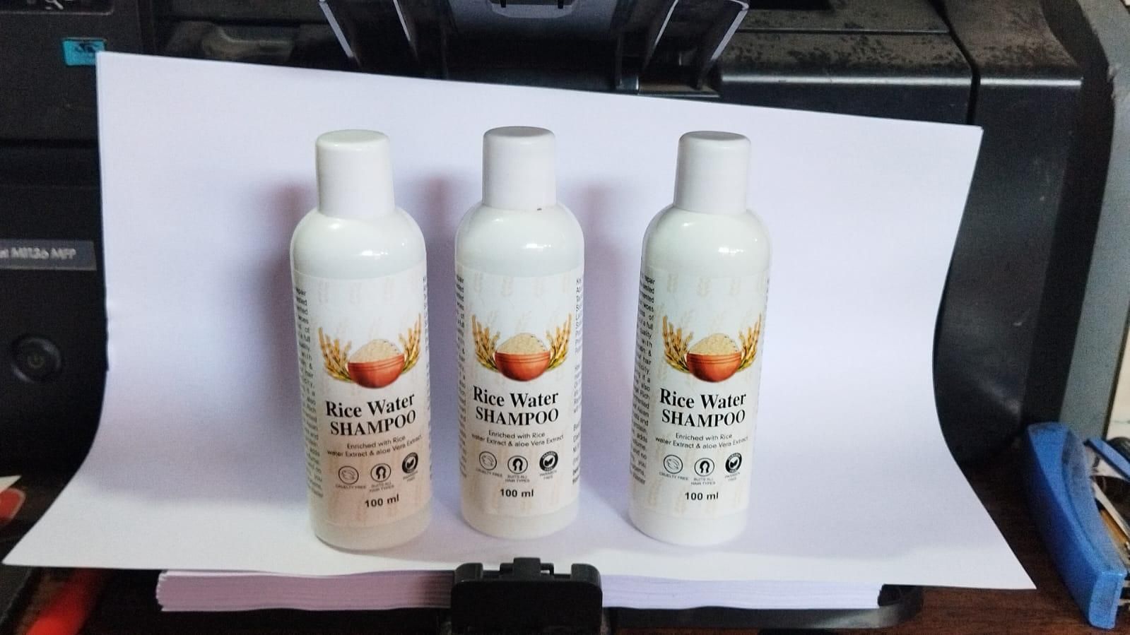 Rice Water Hair Shampoo, Paraben and Sulphate Free