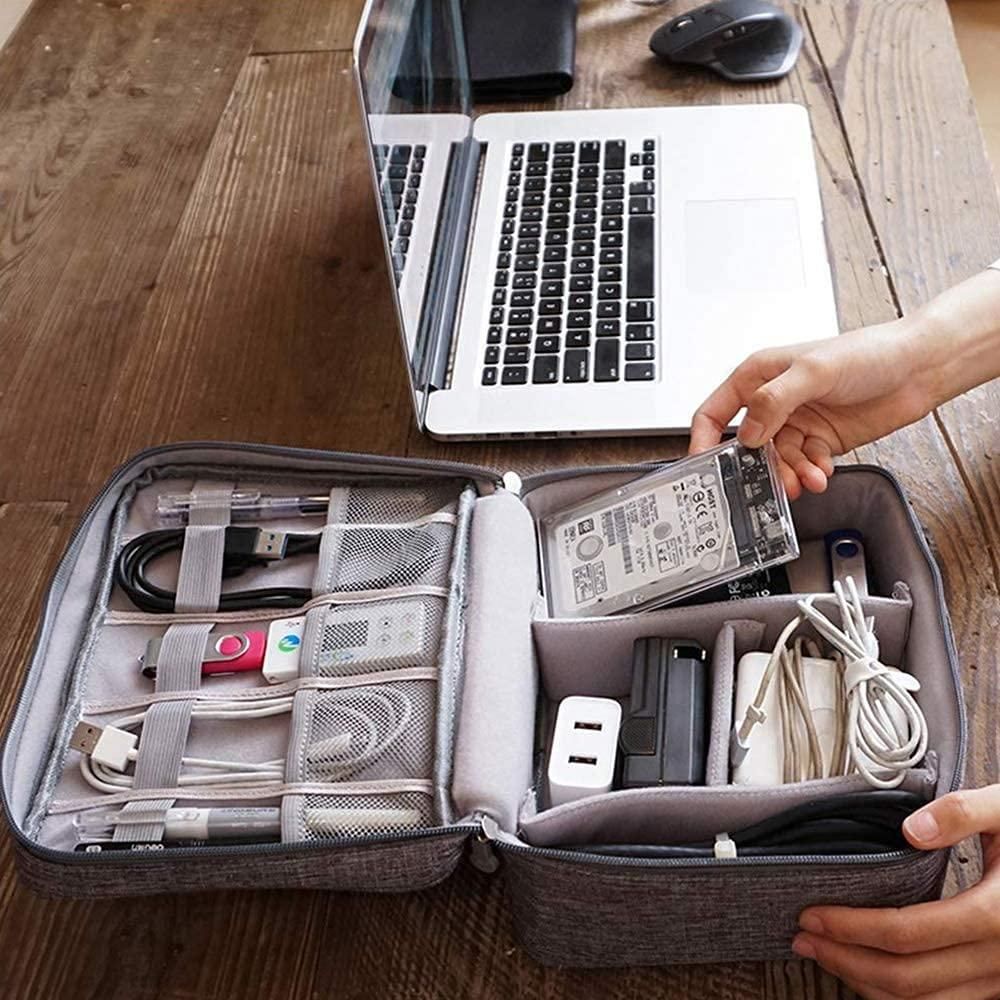 Universal Carry Travel Gadget Bag for Cables, Plug and More