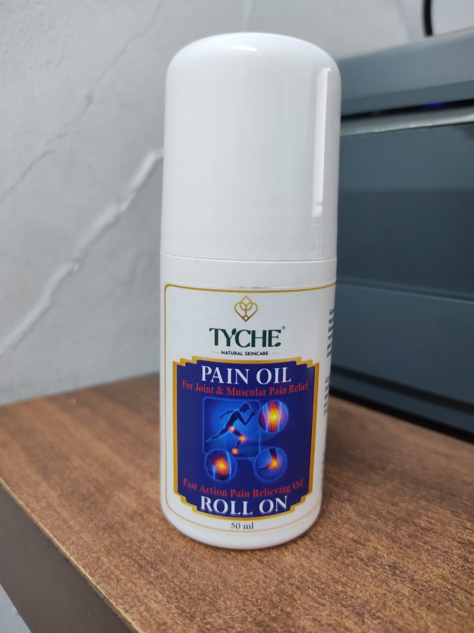 Tyche Pain Oil - Joint & Muscular Pain Relief Oil 50 ml (Pack of 2)